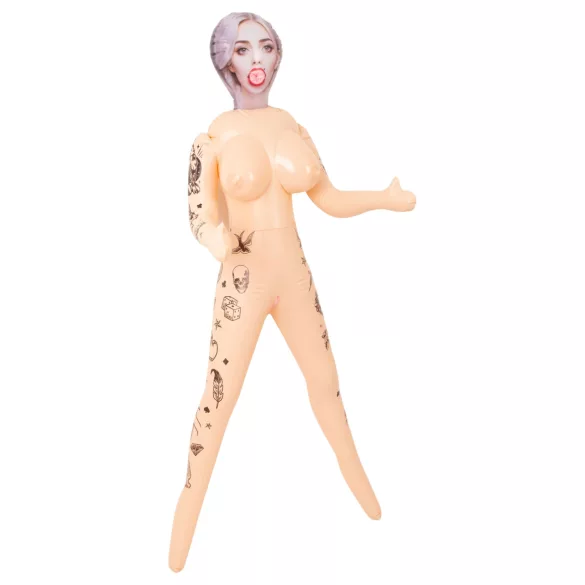 You2Toys - aufblasbare tätowierte Sexpuppe