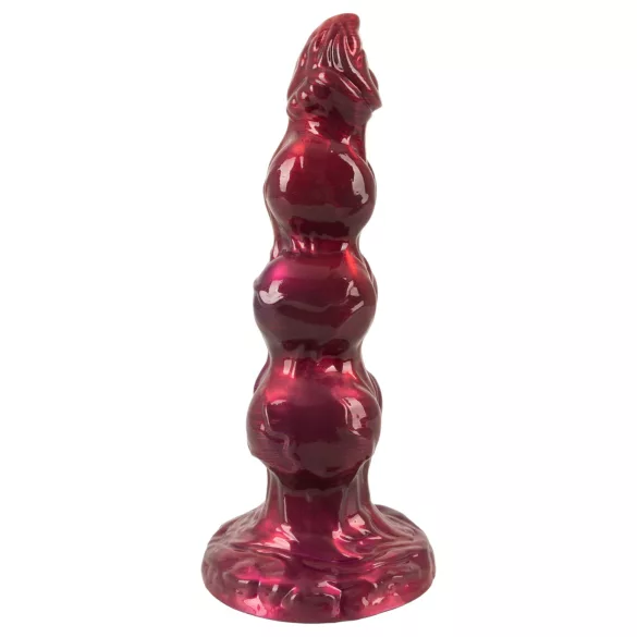 Beasty Cocks - Werwolf Willie Dildo mit Saugnapf - bordeaux (21 cm)