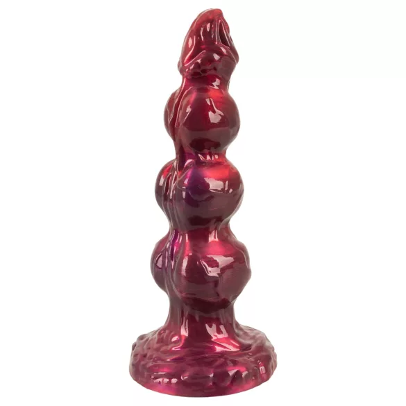 Beasty Cocks - Werwolf Willie Dildo mit Saugnapf - bordeaux (21 cm)