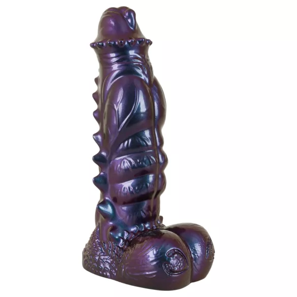 Beasty Cocks Tech-Zilla Bang - Monster-Dildo mit Saugnapf (lila)