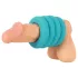 You2Toys - 3in1 Penis- und Hodenring-Set (türkis)