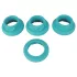 You2Toys - 3in1 Penis- und Hodenring-Set (türkis)