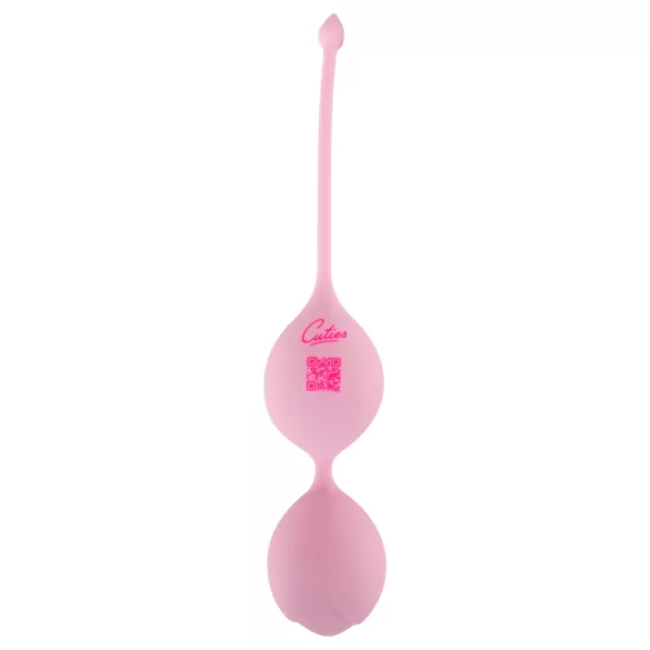 Cuties - Silikon Doppelkugel-Geishakugel (rosa)