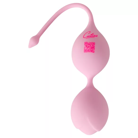 Cuties - Silikon Doppelkugel-Geishakugel (rosa)