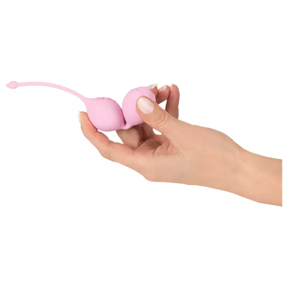 Cuties - Silikon Doppelkugel-Geishakugel (rosa)