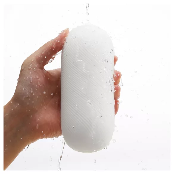 TENGA 3Dx Zen - Masturbator mit 3D-Struktur (weiß)