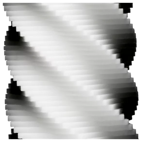 TENGA 3Dx Spiral - Masturbator mit Spiralstruktur (weiß)