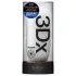 TENGA 3Dx Flow - Masturbator mit Wellenmuster (weiß)