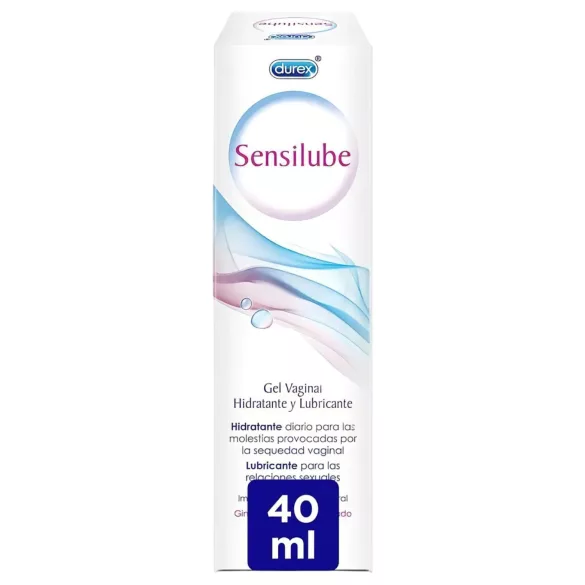 Durex Sensilube - Feuchtigkeitsspendendes Gleitgel gegen Vaginaltrockenheit (40ml)