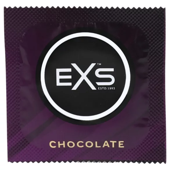 EXS Heiße Schokolade - Schokogeschmack-Kondome - schwarz (100 Stk)
