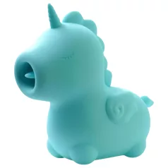  Unihorn Mount'n Peak - Akku Einhorn Klitoris-Stimulator (blau)