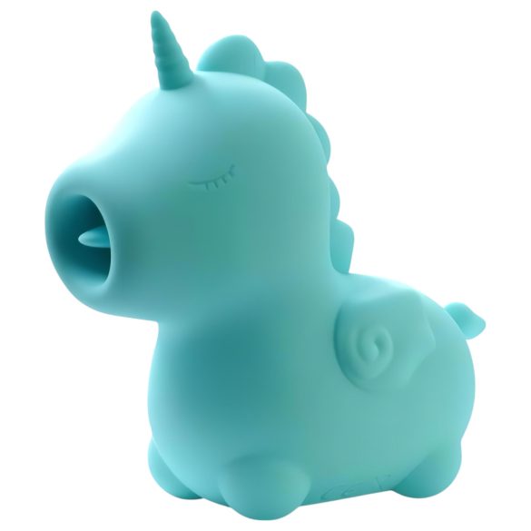 Unihorn Mount'n Peak - Wiederaufladbarer Einhorn-Klitorisreiz (Blau)