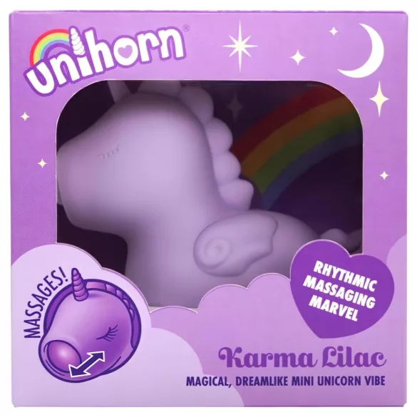 Unihorn Karma - Akku-Einhorn-Klitorisstimulator (Lila)