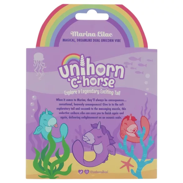 Unihorn C-Horse - G-Punkt- und Klitorisstimulator Vibrator (lila)
