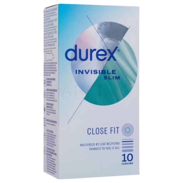 Durex Invisible Dünn - dünnes Kondom (10 Stk)