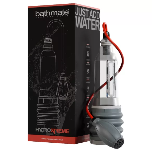 Bathmate HydroXtreme 8 - Hydropumpe, ohne Zubehör (transparent)