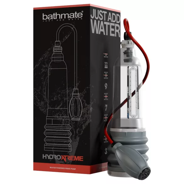 Bathmate HydroXtreme 9 - Hydropumpe, ohne Zubehör (transparent)