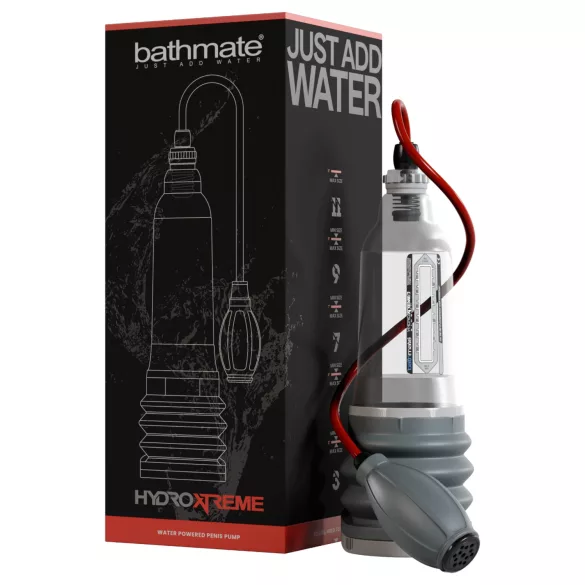 Bathmate HydroXtreme 7 Wide Boy - Hydropumpe, ohne Zubehör (transparent)