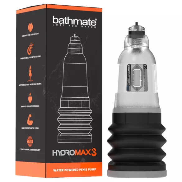 Bathmate Hydromax3 - Hydropumpe (transparent)