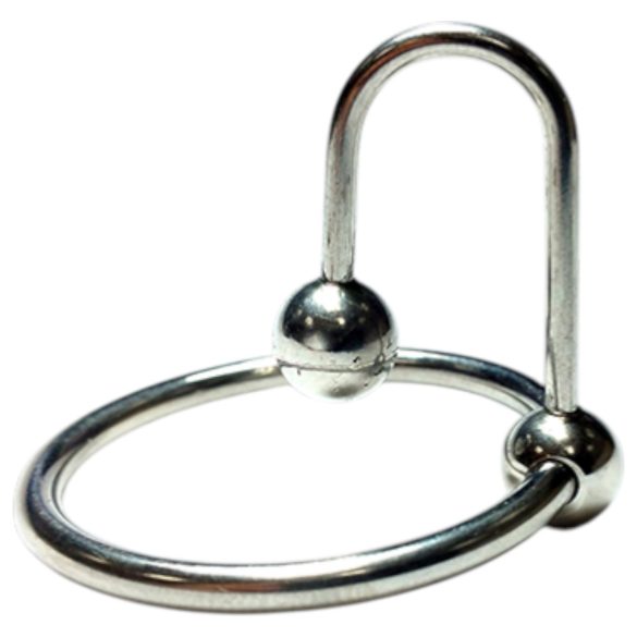 Rouge - Kugelförmiger Edelstahl-Dilator (Silber)