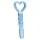 Clarity - Glas Dildo mit Herzgriff (transparent)