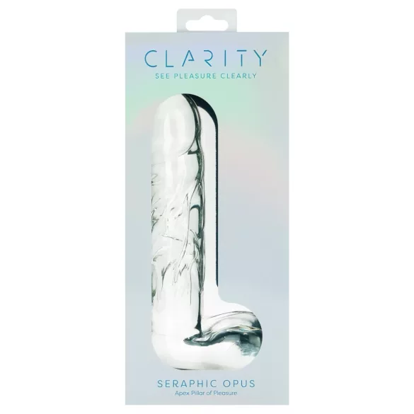 Clarity Seraphic Opus - Glas-G-Punkt-Dildo (transparent)