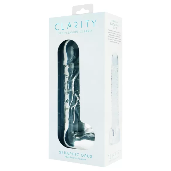 Clarity Seraphic Opus - Glas-G-Punkt-Dildo (transparent)