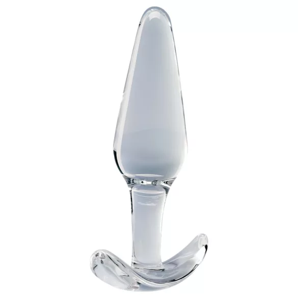 Clarity Utopian Floret - gläserner Analplug (transparent)