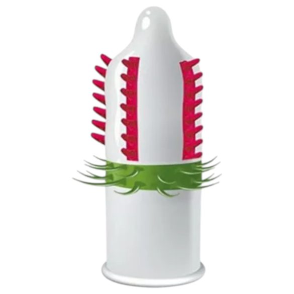 Egzo Dulche Bombero - stachelige, stimulierende Kondom (1 Stk.)