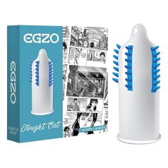 Egzo Tough Cat – genoppte, strukturierte Kondom (1 Stück)
