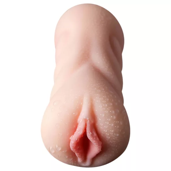 Lonely 2in1 - Masturbator mit künstlicher Vagina und künstlichem Mund (naturfarben)