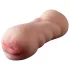 Lonely 2in1 - Masturbator mit künstlicher Vagina und künstlichem Mund (naturfarben)
