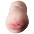 Lonely 2in1 - Masturbator mit künstlicher Vagina und künstlichem Mund (naturfarben)