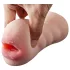 Lonely 2in1 - Masturbator mit künstlicher Vagina und künstlichem Mund (naturfarben)