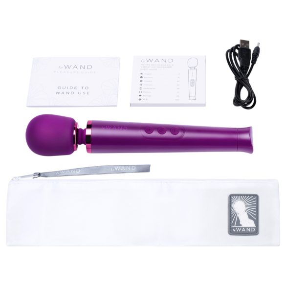 le Wand Petite - Exklusiver Massage-Vibrator (Lila)