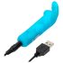 Happyrabbit Bullet - Wiederaufladbarer Hasenstabvibrator (Blau)