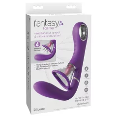   Fantasy For Her - 4-Motor-G-Punkt- und Klitoris-Vibrator (Lila)