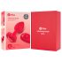 b-vibe heart - Wiederaufladbarer Analvibrator mit Fernbedienung (rot)