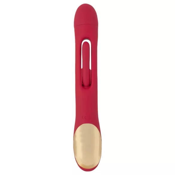 Smile - Klitorisarm-Vibrator mit Zunge (rot)
