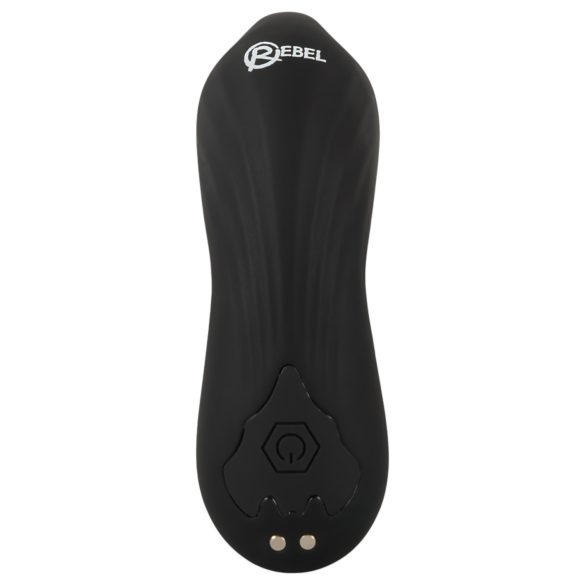 Rebel - 2in1 Prostata Vibrator mit Fernbedienung (schwarz)