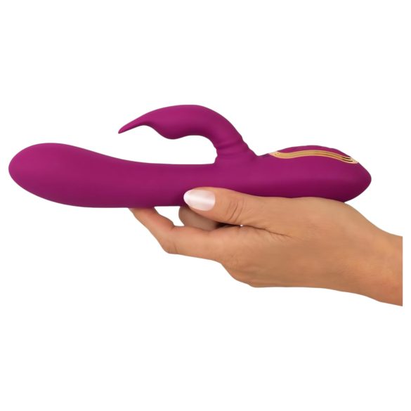 Javida - 3in1 Perlen-Rotation Vibrator (lila)