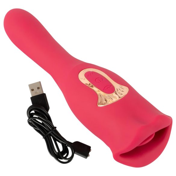 You2Toys - 2in1 Zungenvibrator (pink)