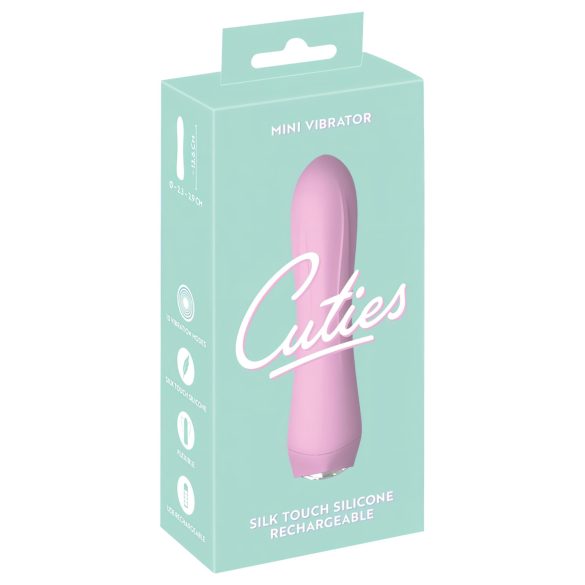 Cuties Mini 4 - wiederaufladbarer, wasserdichter Vibrator (pink)
