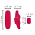 Smile - Akku-Radio-Pantyvibrator (rot)