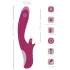 Javida Licking & Thrusting - lecken & stoßen Vibrator (lila)