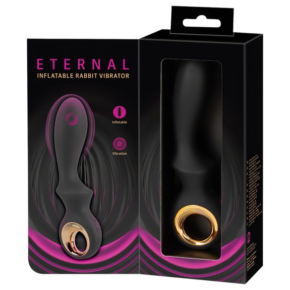 Eternal - Aufblasbarer G-Punkt Vibrator (schwarz)