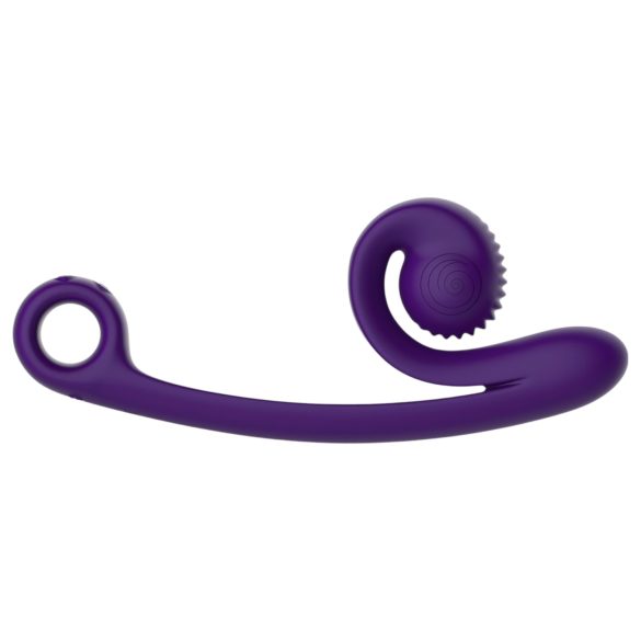 Snail Vibe Curve - 2in1 Klitoris Stimulation Violett