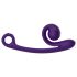 Snail Vibe Kurve - 2in1 Klitoris-Vibrator (Lila)