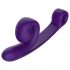 Snail Vibe Kurve - 2in1 Klitoris-Vibrator (Lila)