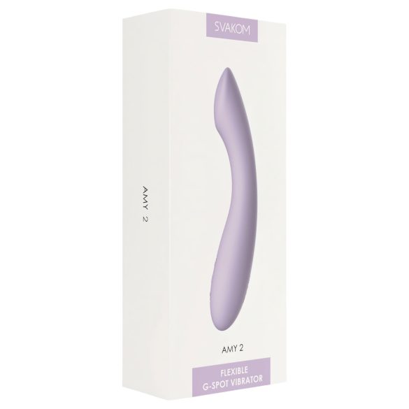 Svakom Amy 2 - Akku G-Punkt-Vibrator, wasserdicht (lila)
